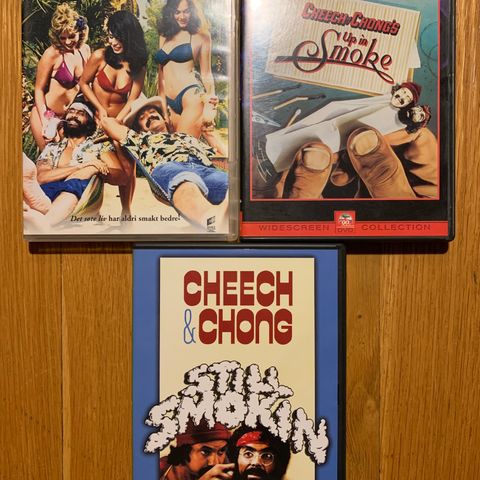 Cheech & Chong DVD pakke (norsk tekst)