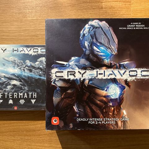 Cry havoc brettspill med aftermath utvidelse