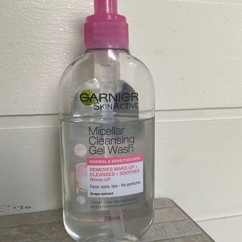 Garnier Micellar gel wash