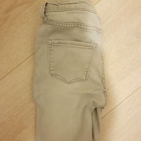 Bukse jeans barn str. 122 6-7år