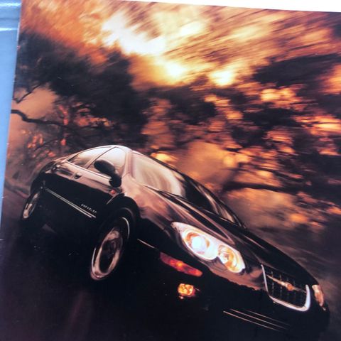 Bilbrosjyre av Chrysler 300 M 1998