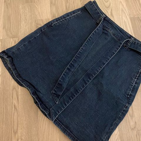 Denimskjørt fra Pieces