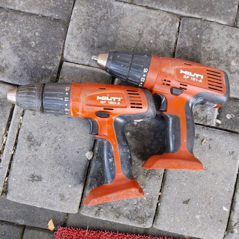 HILTI SF 180-A OG 181-A  DRILLER