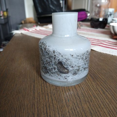 Liten vase fra Randsfjord glass