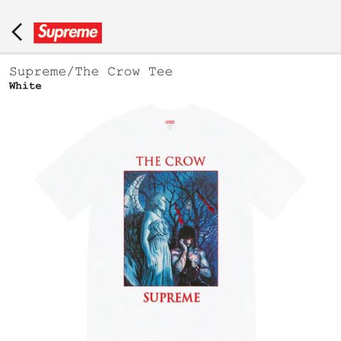 Supreme The Crow T-Shirt M