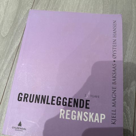 Grunnleggende regnskap