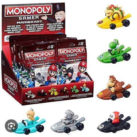 Mario monopol figurer ønskes kjøpt!