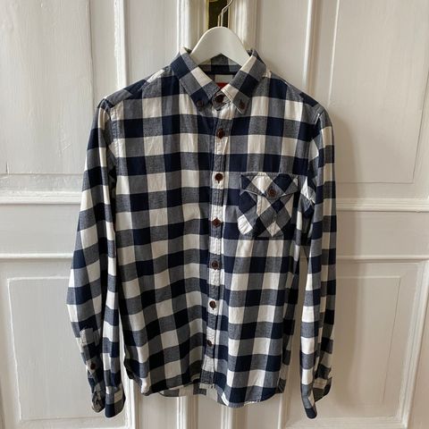 KnowledgeCotton Apparel flanellskjorte (XS)