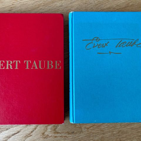 Evert Taube / to bøker