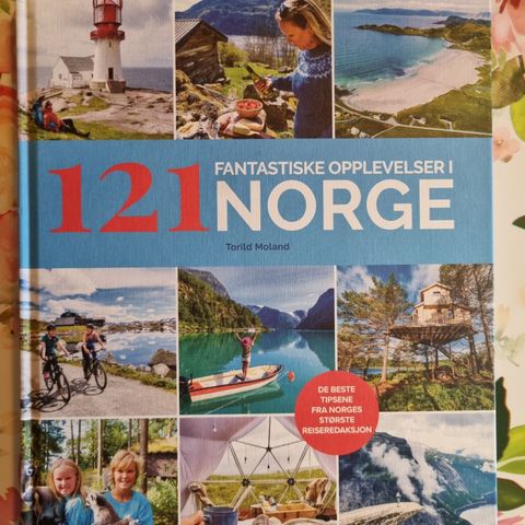 121 fantastiske opplevelser i Norge bok selges