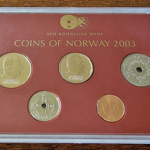 Norsk Myntsett (2003) Coins of Norway