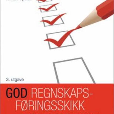 God regnskapføringsskikk av Høylie, Kristensen og Opsahl. 3 utgave 2015.