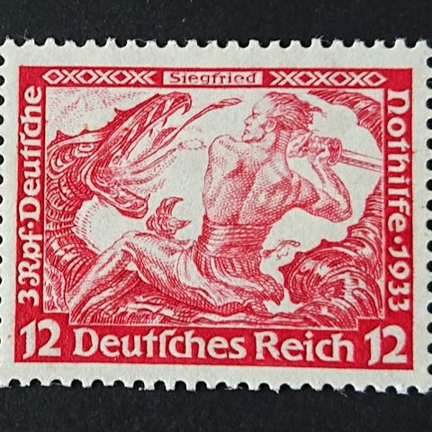 TYSKLAND: Das Reich, "Wagner" trippel, Mi W50** / T1-439 v.