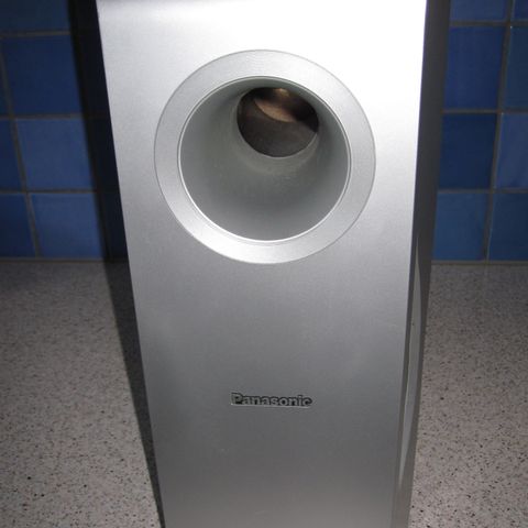 Panasonic passiv subwoofer selges