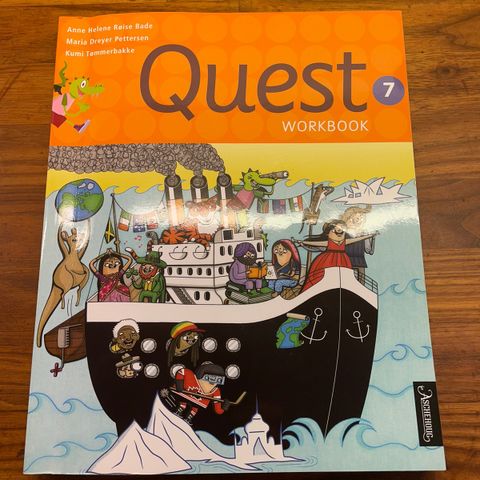 Engelsk Quest workbook 7 klasse Oppgavebok