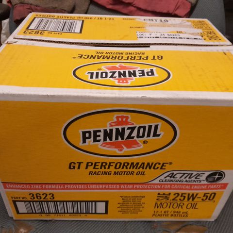 Pennzoil 25W-50 racing olje