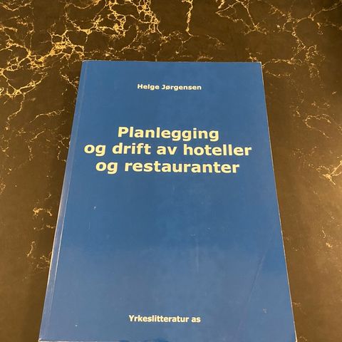 Planlegging og drift av hoteller og restauranter