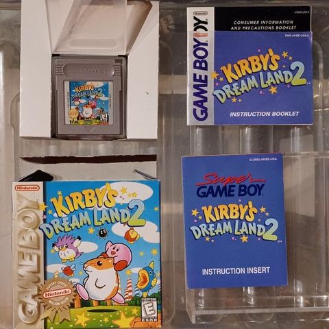 Nintendo Gameboy- Kirby's Dream Land 2!Komplett!