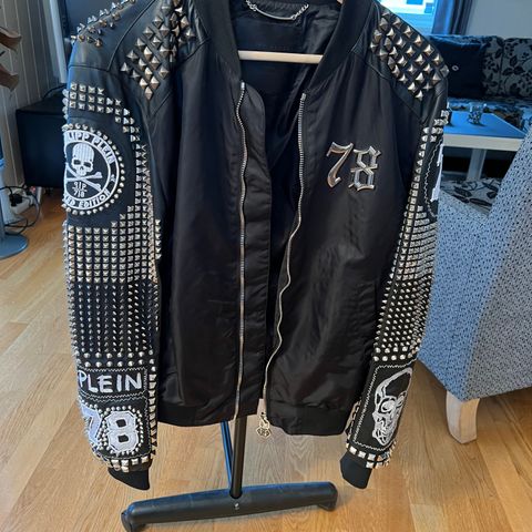 Litt brukt Philipp Plein bomber key west str m