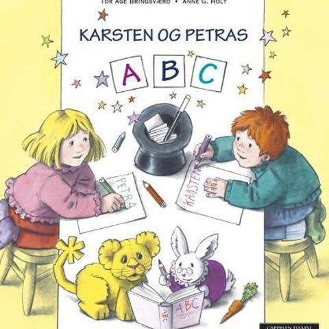 Karsten og Petras ABC - stort format