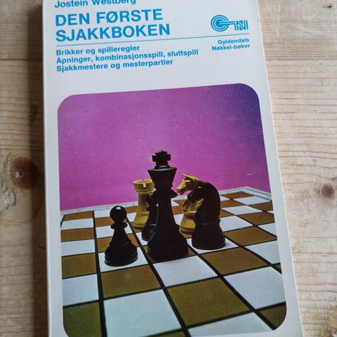 Den første sjakkboken av Jostein Westberg 1976