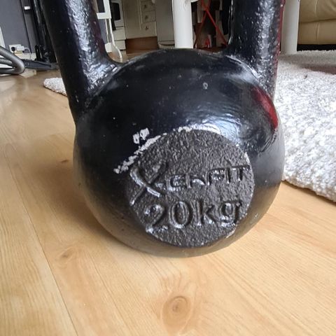 Kettlebell 20 kg selges rimelig