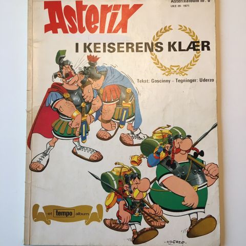 4 stk Asterix 1. utgaver