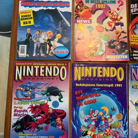 Nintendo magasinet fra 90-tallet