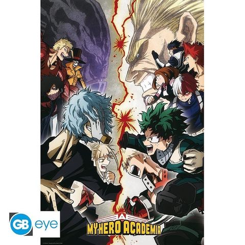 Anime poster - MY HERO ACADEMIA - Poster Heroes VS. Villains