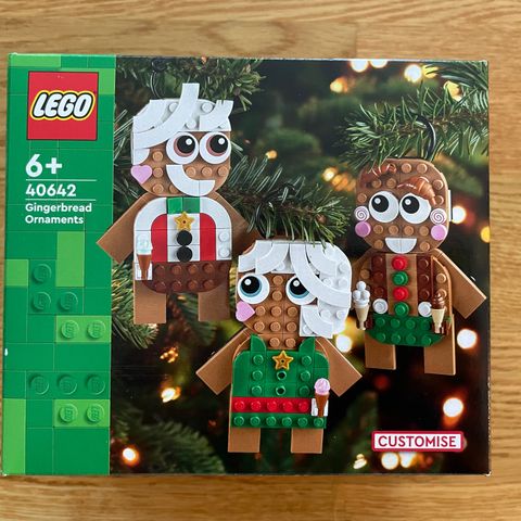 Ny/Uåpnet LEGO 40642 Spesial - Pepperkakepynt - Julepynt