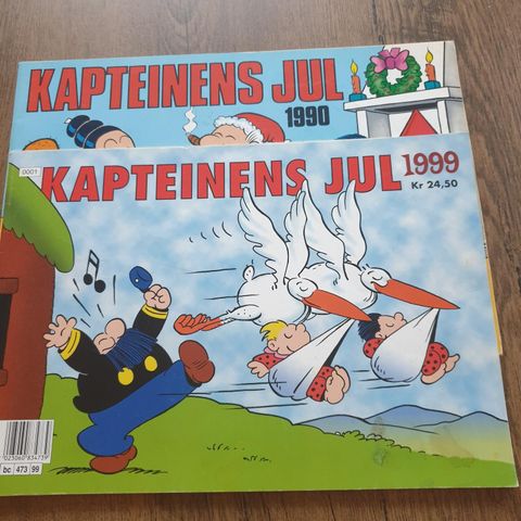 Kapteinens jul 1990 og 1999