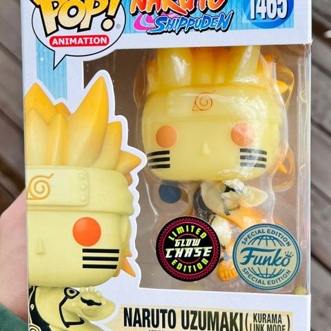 Funko Pop! Naruto Uzumaki (Kurama Link Mode) (Chase) | Naruto Shippuden (1465)