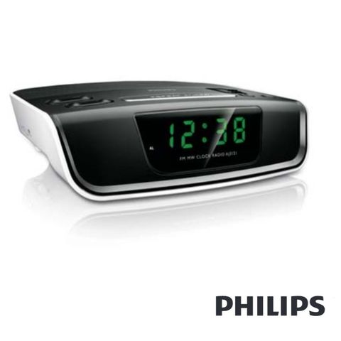 Philips radio FM/klokke/alarm