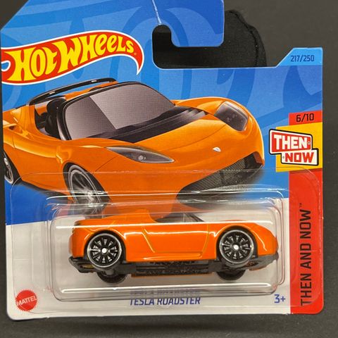 hot Wheels Tesla Roadster - Then and Now - HKJ44