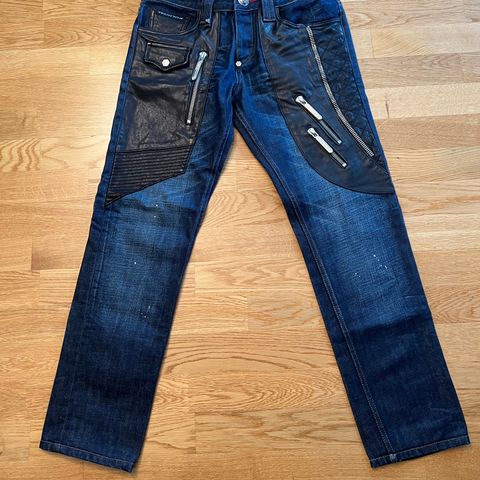 Helt ny Philipp Plein bukser holden skin straight cut str 32