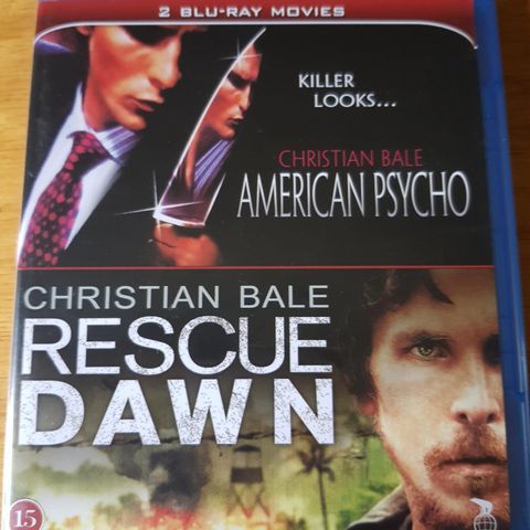 American Psycho og Rescue Dawn