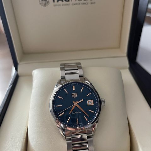 TAG Heuer Carrera Blå/Stål Ø36mm