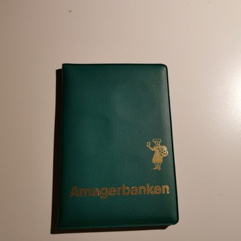 Myntsett fra Amagerbanken 1986