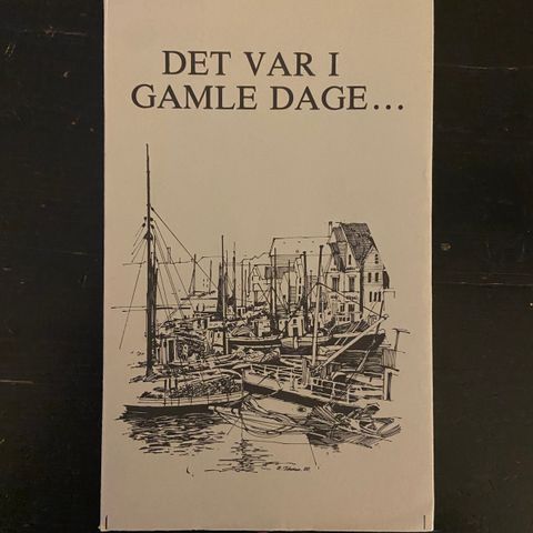 Det var i gamle dage…