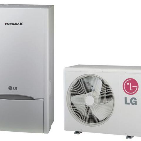 LG Therma V luft-vann varmepumpe