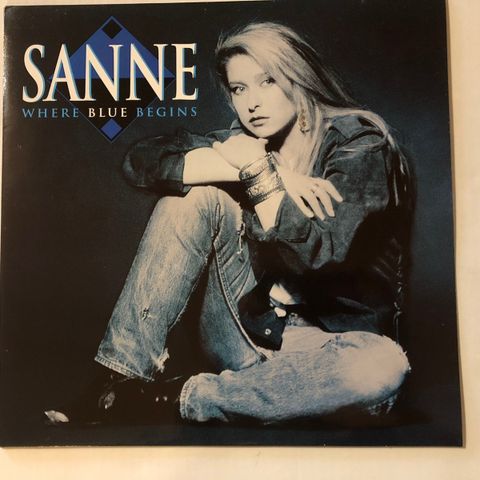 SANNE SALOMONSEN / WHERE BLUE BEGINS - VINYL LP
