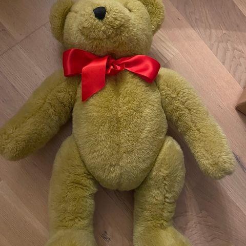 kosedyr bamse teddybjørn vintage