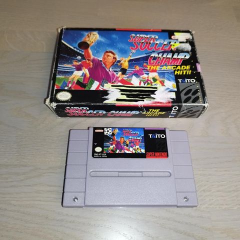 Super Soccer Champ: The Arcade Hit!! SNES - NTSC-USA