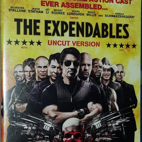 BLU RAY.THE EXPENDABLES.