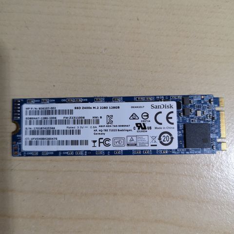 SanDisk laptop ssd 128Gb