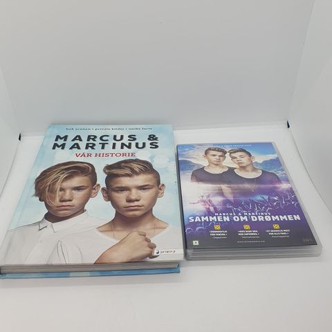 Marcus og Martinus bok og dvd.