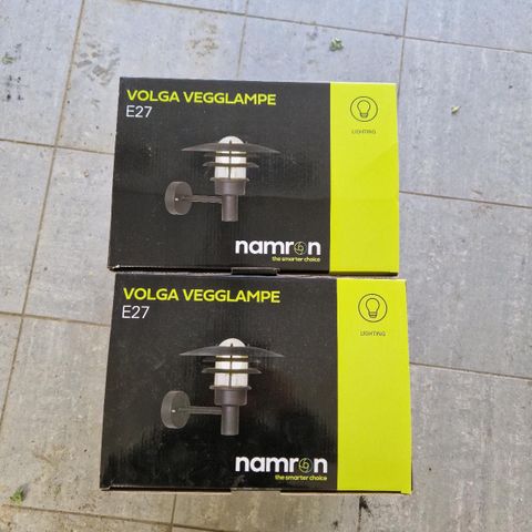 Namron Volga Vegglampe