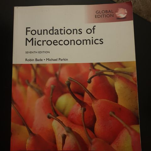 Foundations of microeconomics