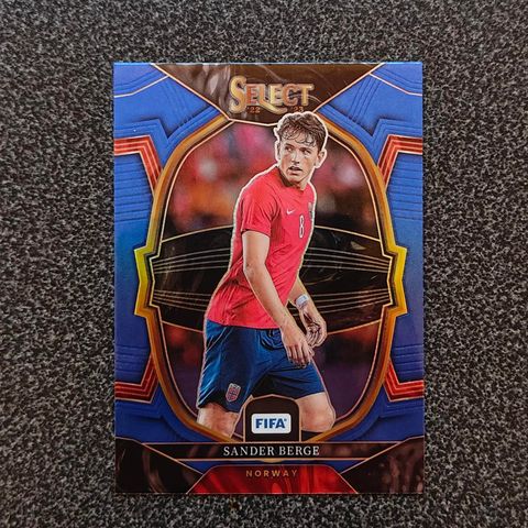 Sander Berge - Fifa Select Soccer - Blue Prizm Insert