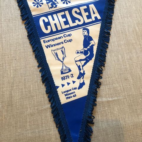 Chelsea - vintage vimpel fra 70-tallet